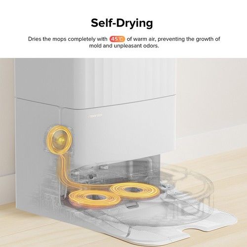 Roborock Q Revo Robot Vacuum, Self-Drying, Mop Lifting - Certified Refurbished