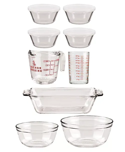 Anchor Hocking 13-Piece Oven Basics Prep & Bake Set