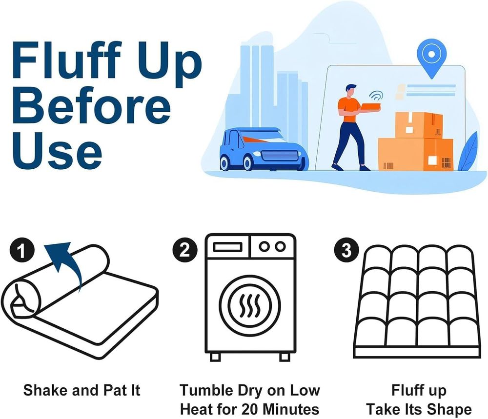 COONP Full XL Mattress Topper, Extra Thick Pillowtop, Cooling Plush Mattress Pad Cover Bed Topper Protector with 8-21 Inch Deep Pocket