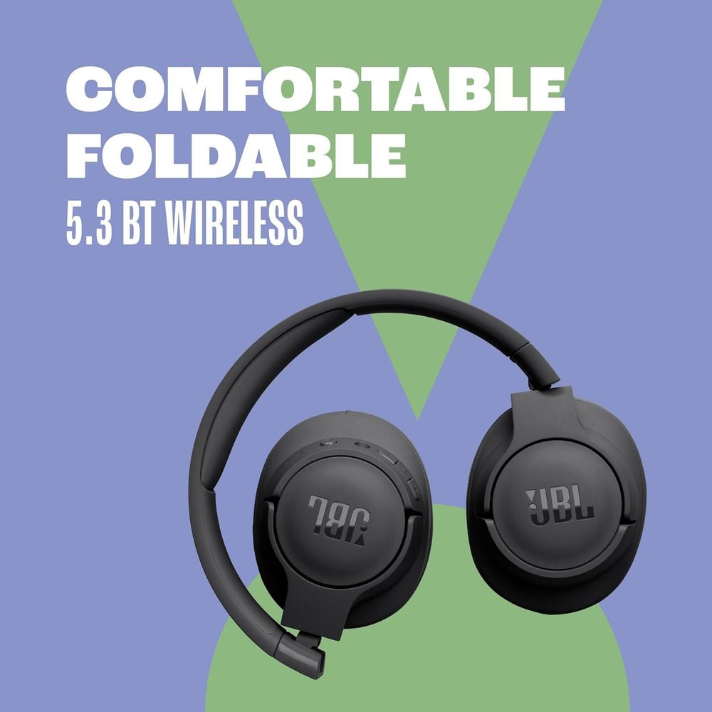 JBL Tune 720BT Wireless Over-Ear Headphones, Bluetooth 5.3