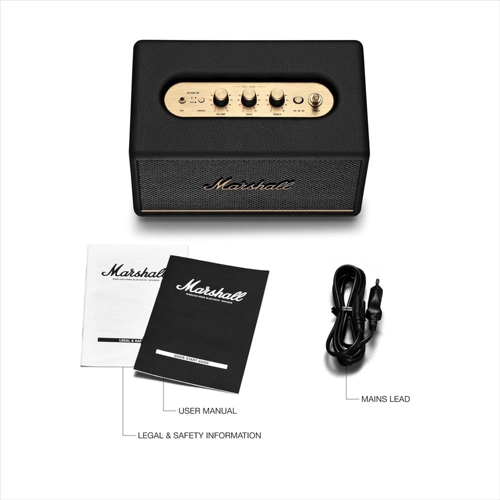 Marshall Acton III Bluetooth Home Speaker