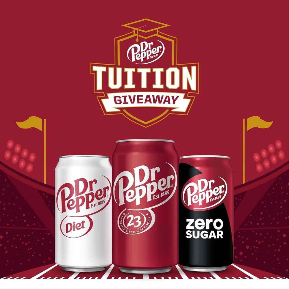 DR PEPPER ZERO SUGAR - 12 OZ, 12 PK