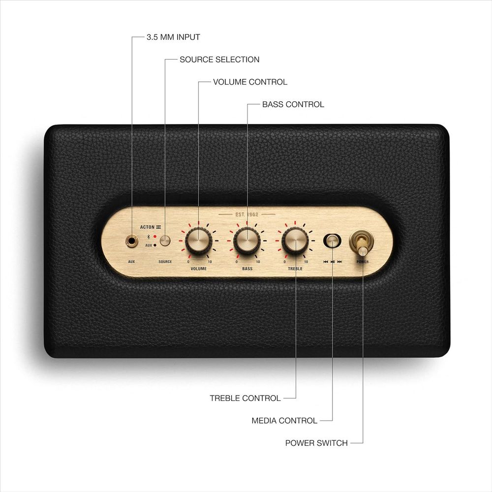 Marshall Acton III Bluetooth Home Speaker
