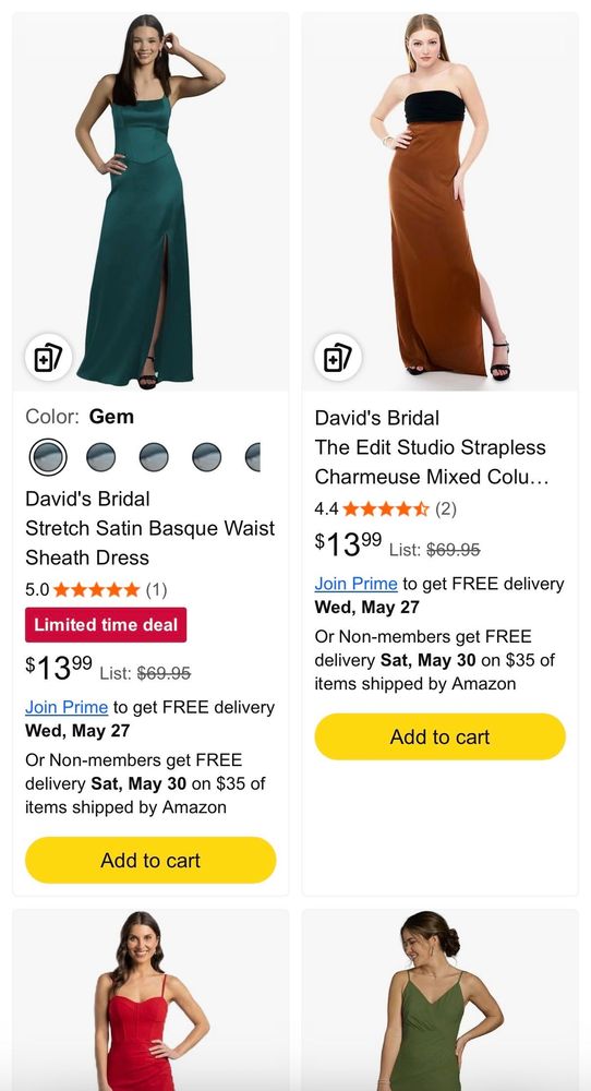 David's Bridal: Vestidos en Oferta a Precios Irresistibles
