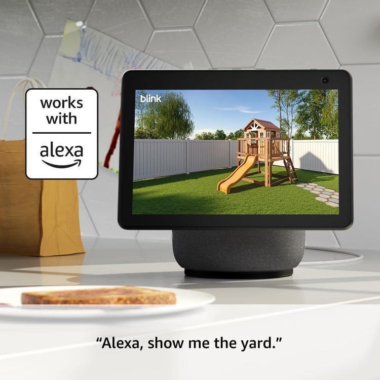 Blink Outdoor 4 – Wireless smart security camera, two-year battery life, Sync Module Core included – 5 camera system