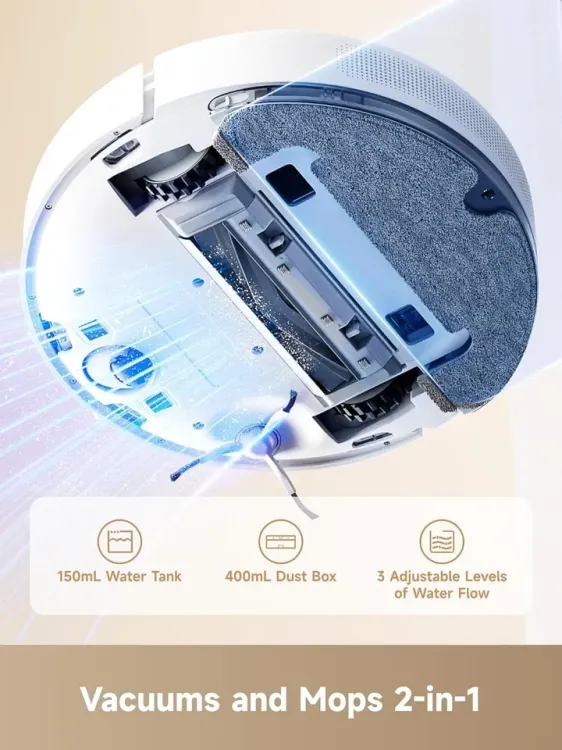 DREAME D10 Plus Gen 2 Robot Vacuum Self-Emptying LiDAR Seller Refurbished